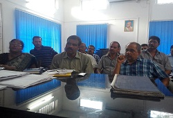 Training and discussion on various matters related to verification process held at Barkhetri Rev Circle in Nalbari - July 2016.