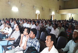 Training on latest verification procedural updates held for all LRCRs and ALRCRs at District Library in Karimganj - July 2016.