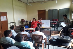 Training on verification process matters held at Tihu revenue Circle in Nalbari- July 2016.