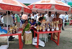 ADC Bongaigaon takes part in felicitaion ceremony of NRC members during Independence Day celebrations - 15th August 2016.