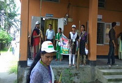 Safai Abhijaan undertaken by District NRC Team Dhubri on the 13th August 2016.