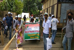 Safai Abhijaan undertaken by District NRC Team Dhubri on the 13th August 2016.