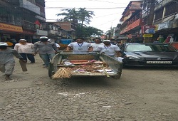 Safai Abhijaan undertaken by District NRC Team Dhubri on the 13th August 2016.