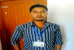On 6th Nov, 2015 Operator Shri Dibya Jyoti Das of Amtola NSK, Raha Circle, Nagaon alone entered 100 forms (500 member records) in DOCSMEN software.