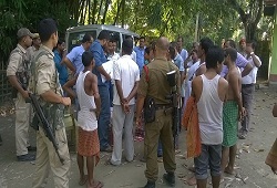 Field Verification at Barama Revenue Circle in Baksa held on October 5th, 2015.