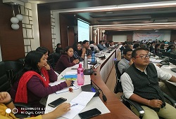 Conducted by State Coordinator, a day long training on ongoing phase of NRC updation was attended by Circle Registrar of Citizen Registration (CRCR) held at Assam Administrative Staff College, Khanapara, Guwahati on 11th Feb.