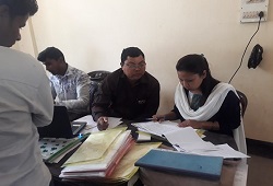 Quality check inspection rounds of ongoing hearings across Barpeta district - March 2019 