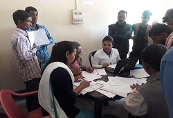 Quality check inspection rounds of ongoing hearings across Barpeta district - March 2019 