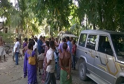 Field Verification at Barama Revenue Circle in Baksa held on October 5th, 2015.