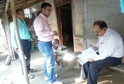 Verification Team of NSK 5 under Bongaigaon Revenue Circle carried out Field Verification on 20th Nov, 2015.
