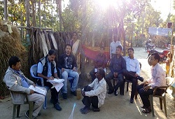 Field Verification under Biswanath Revenue Circle in Sonitpur on 29th Nov, 2015.