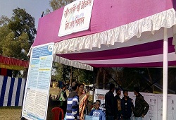 At Rongpur Unnayan Utsav 2015 NRC Cell Sivasagar put up a stall to create awareness on verification proces