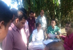 Field Verification of households under NSK-5 (Mayong-ii) Chandrapur Circle of Kamrup Metro - Dec, 2015.