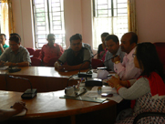 Public at an NRC Seva Kendra looking up for record of their father/ancestors in the Legacy Data