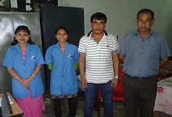 On 21st August, 2015, NSK Bishnupur Gaon Panchayat office under Dhemaji Revenue Circle of Dhemaji district have successfully completed 100 per cent receipt of Application Forms.