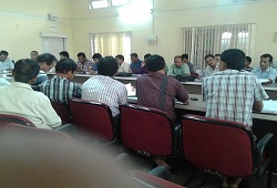  LRCRS and CRCRs attend a meeting organised on 2nd phase training of NRC Updation process in Morigaon recently. 