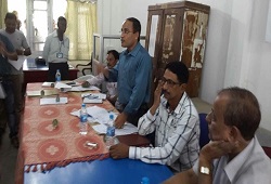 FLOs, LOs and LRCR officers undergo extensive training on Distribution and Receipt of Application Form held at Netaji Bidya Niketan, Lanka Revenue Circle in Nagaon on 4th June, 2015.