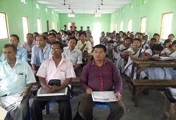 Awareness meeting on Application Form Fill Up organised in Deopani, Karbi Anglong on 8th June, 2015